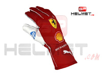 Charles Leclerc 2025 Racing gloves / Team Ferrari F1