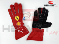 Charles Leclerc 2025 Racing gloves / Team Ferrari F1