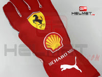 Charles Leclerc 2025 Racing gloves / Team Ferrari F1