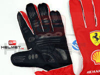 Charles Leclerc 2025 Racing gloves / Team Ferrari F1