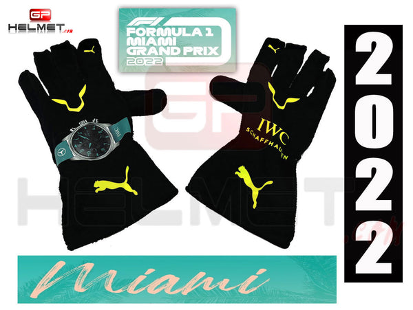 Lewis Hamilton 2022 Miami GP Racing Gloves F1 / 20% OFF