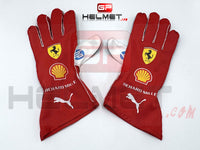 Charles Leclerc 2025 Racing gloves / Team Ferrari F1
