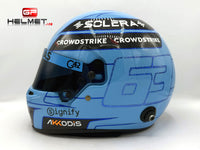 George Russell 2024 F1 Helmet Hamilton Tribute / Mercedes F1