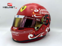 Carlos Sainz 2024 Mexico GP Helmet / Ferrari F1