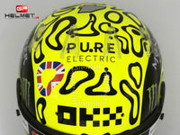 Lando Norris 2025 Silverstone GP F1 Helmet / Mc Laren F1