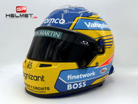 Fernando Alonso 2024 Helmet / Aston Martin