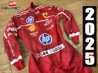 Lewis Hamilton 2025 Racing Suit / Ferrari F1