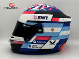 Franco Colapinto 2025 F1 Helmet / Alpine F1