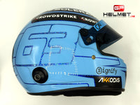 George Russell 2024 F1 Helmet Hamilton Tribute / Mercedes F1