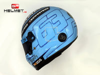 George Russell 2024 F1 Helmet Hamilton Tribute / Mercedes F1