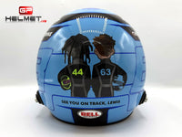 George Russell 2024 F1 Helmet Hamilton Tribute / Mercedes F1