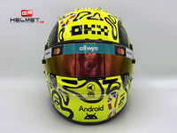 Lando Norris 2025 Silverstone GP F1 Helmet / Mc Laren F1