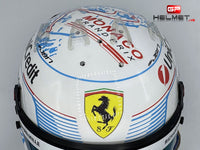 Charles Leclerc 2025 Monaco GP F1 Helmet / Ferrari F1