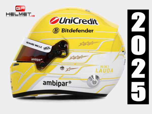 Hamilton 2025 Monza GP F1 Helmet / Team Ferrari
