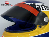 Michele Alboreto 1985 F1 Helmet / Ferrari F1