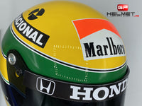 Ayrton Senna 1991 Replica Helmet / Team Mc Laren F1