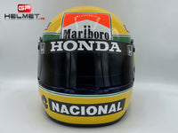 Ayrton Senna 1988 Helmet / Team Mc Laren F1