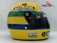 Ayrton Senna 1988 Helmet / Team Mc Laren F1