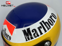 Michele Alboreto 1985 F1 Helmet / Ferrari F1