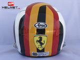 Sebastian Vettel 2018 Hockenheim GP Helmet / Ferrari F1