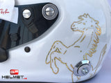 Sebastian Vettel 2018 ll Replica Helmet / Ferrari F1