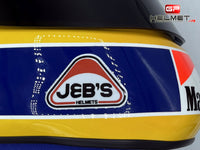 Michele Alboreto 1985 F1 Helmet / Ferrari F1
