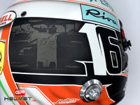 Charles Leclerc 2019 F1 Helmet MONZA GP / Ferrari F1