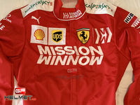 Charles Leclerc 2019 F1 Replica Helmet + Racing Suit + Gloves