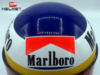 Michele Alboreto 1985 F1 Helmet / Ferrari F1