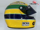 Ayrton Senna 1991 Replica Helmet / Team Mc Laren F1
