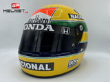 Ayrton Senna 1988 Helmet / Team Mc Laren F1