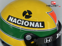 Ayrton Senna 1988 Helmet / Team Mc Laren F1