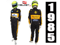 Ayrton Senna 1985 racing suit Replica / Team Lotus F1