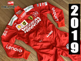 Charles Leclerc 2019 F1 Replica Helmet + Racing Suit + Gloves