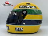 Ayrton Senna 1988 Helmet / Team Mc Laren F1